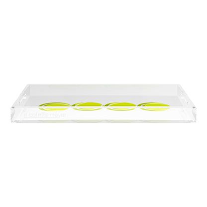 Tennis Balls  22.5x14.5 Acrylic Tray - nicolettemayer.com 