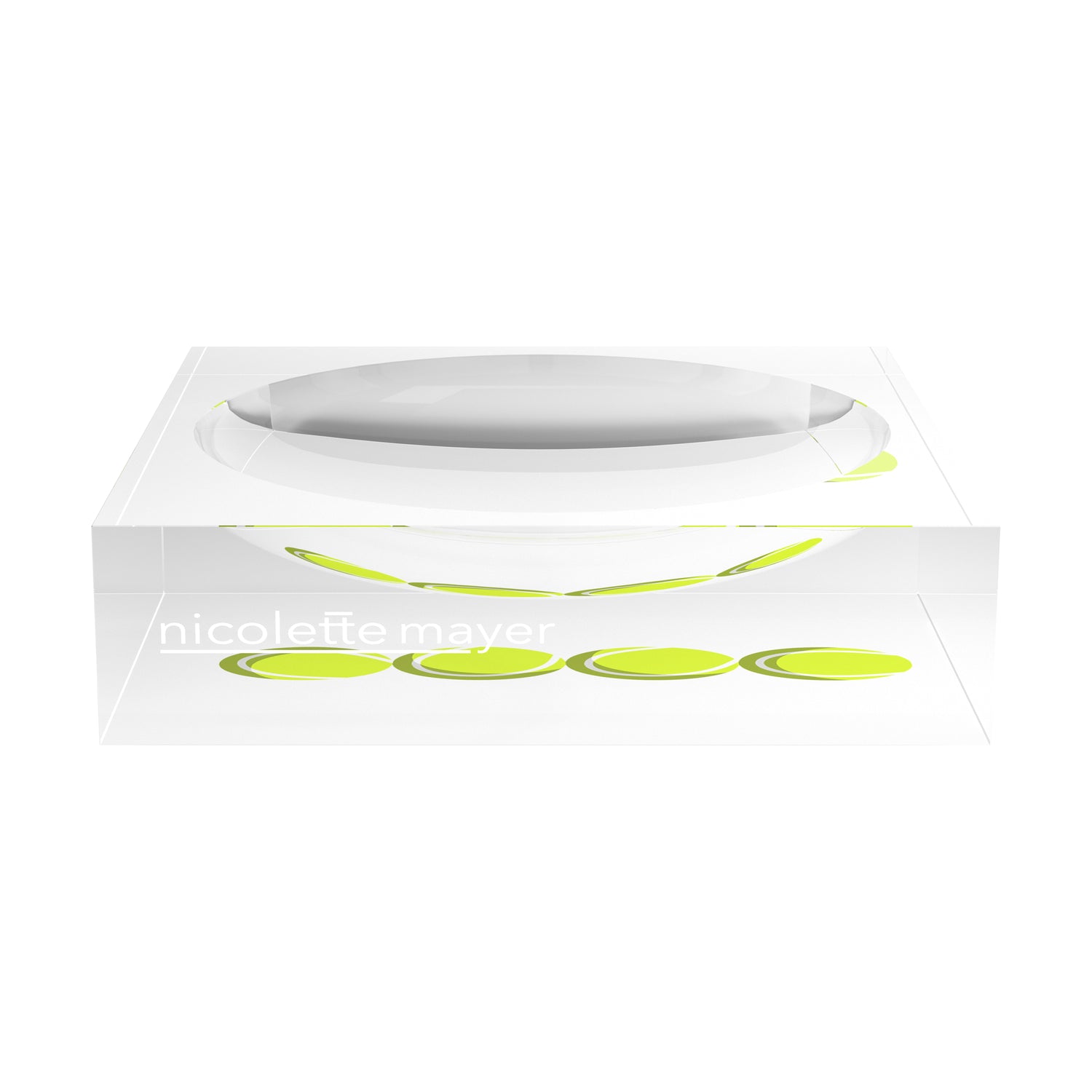 Tennis Balls Candy Catchall Dish