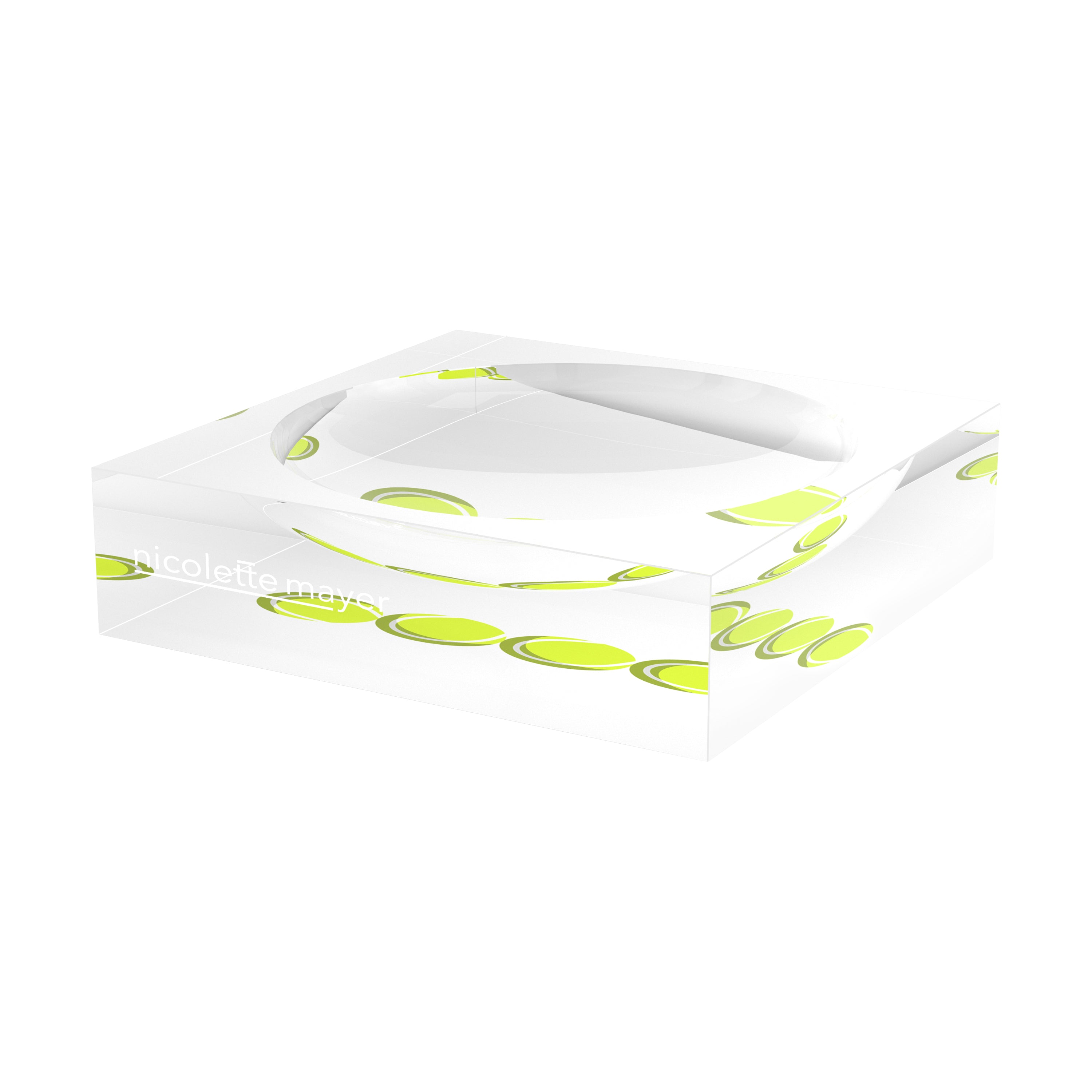 Tennis Balls Candy Catchall Dish
