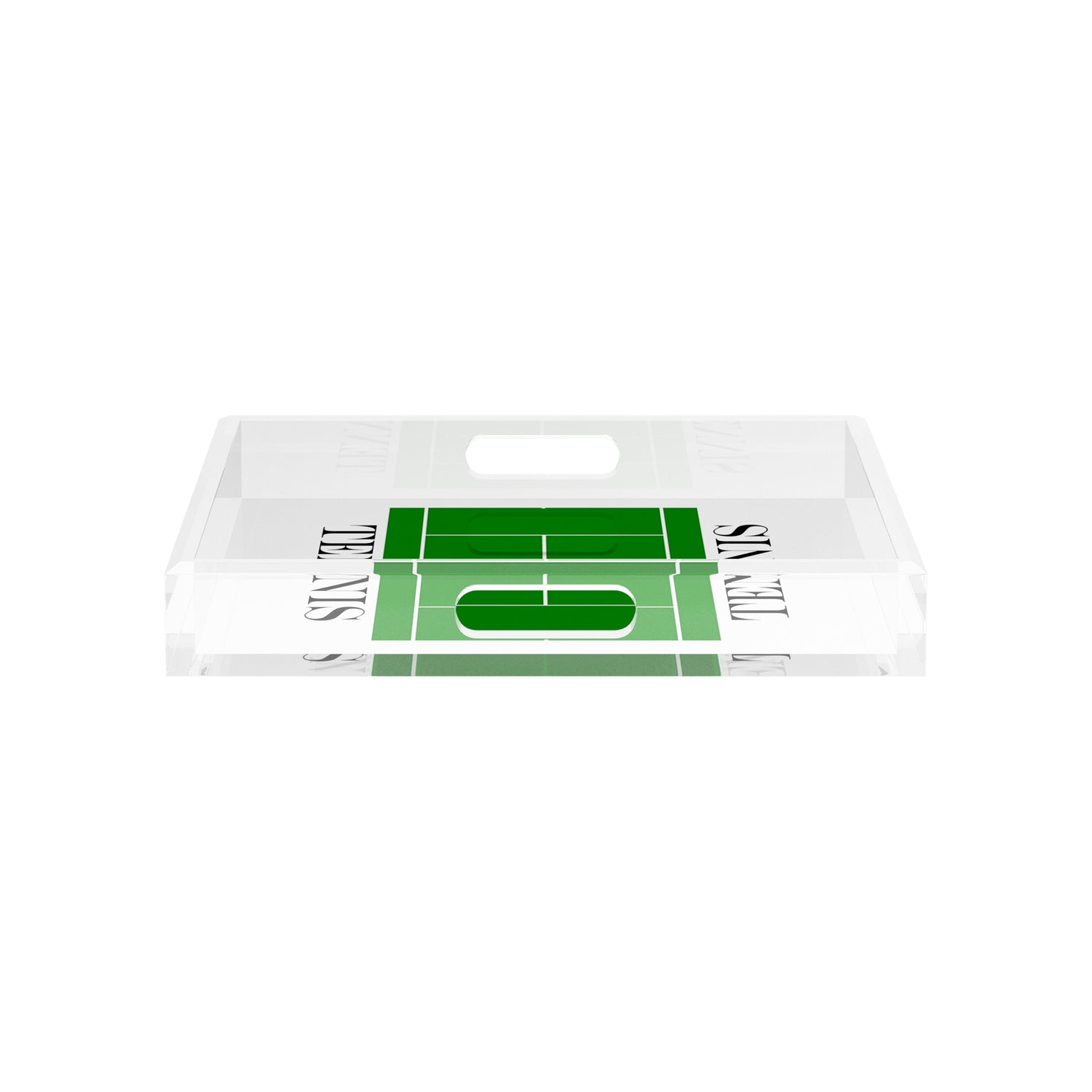 Tennis Court 12X12 Acrylic Tray - nicolettemayer.com 