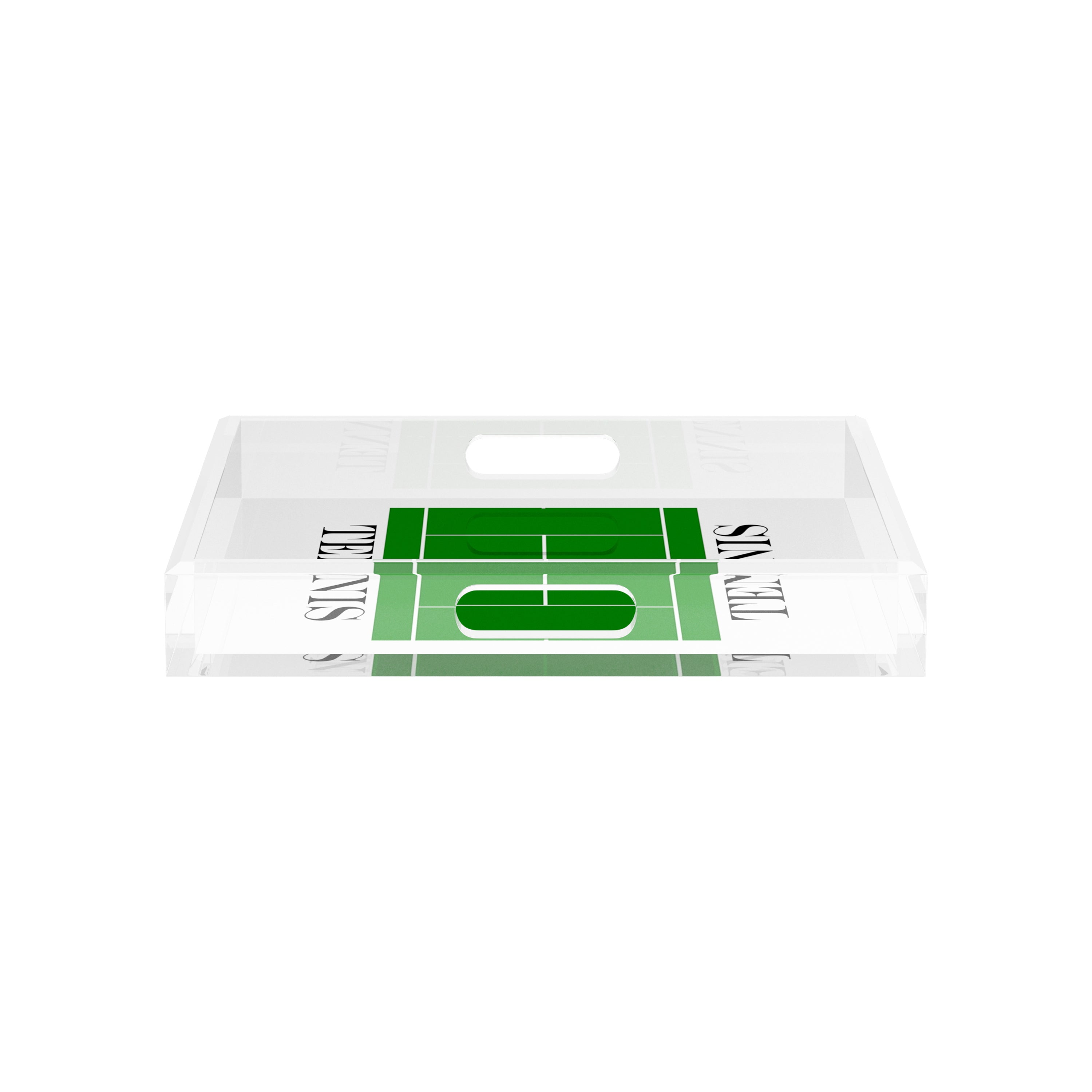 Tennis Court 12X12 Acrylic Tray - nicolettemayer.com 