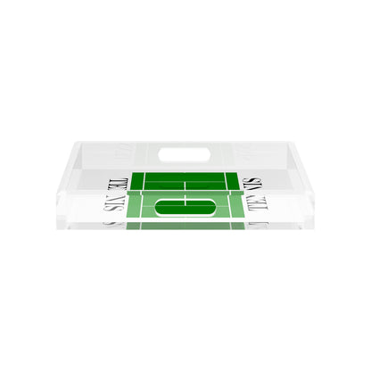 Tennis Court 12X12 Acrylic Tray - nicolettemayer.com 