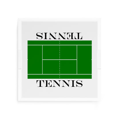 Tennis Court 12X12 Acrylic Tray - nicolettemayer.com 