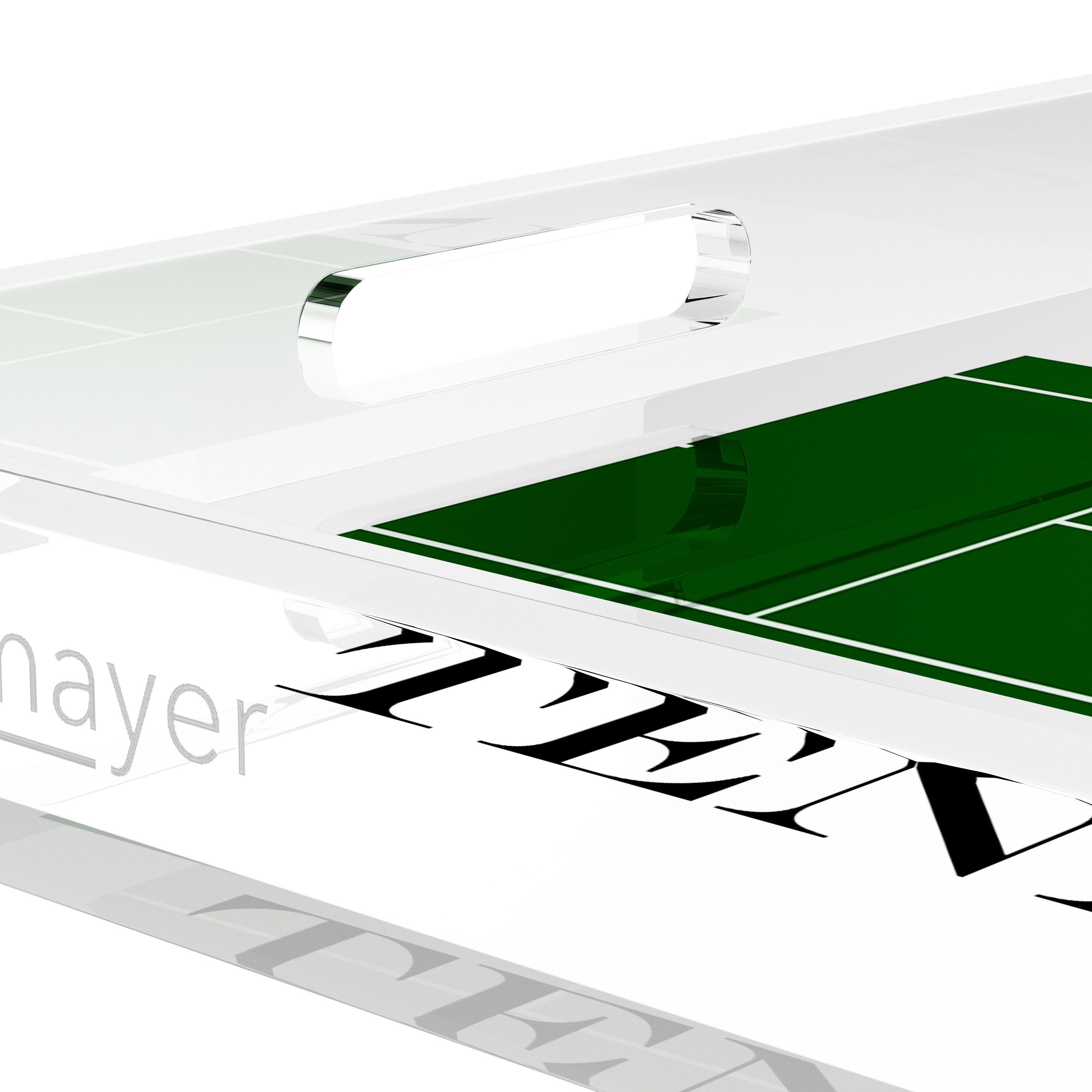 Tennis Court 12X12 Acrylic Tray - nicolettemayer.com 