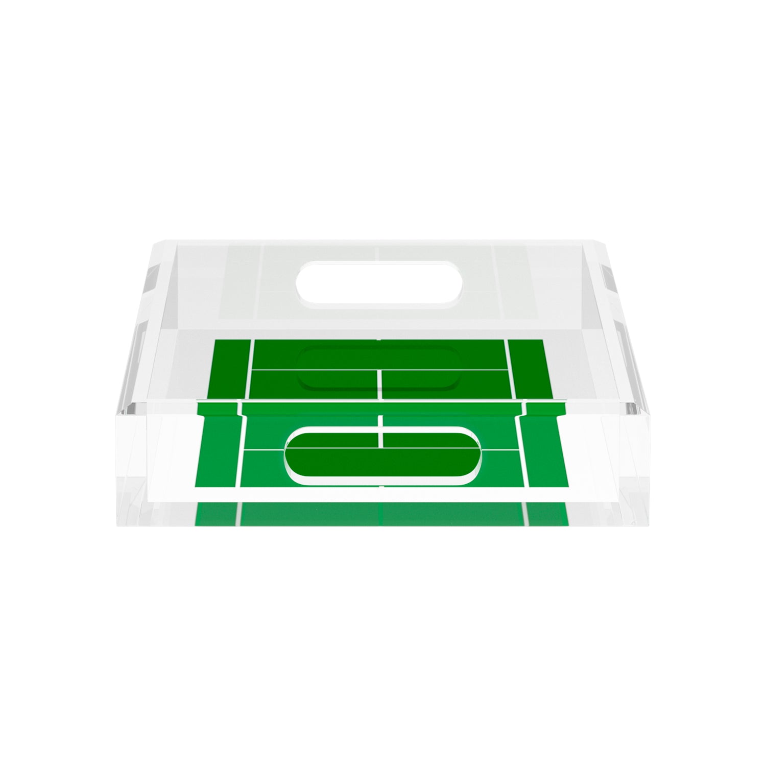 Tennis Court  12.5x7.75 Acrylic Tray - nicolettemayer.com 