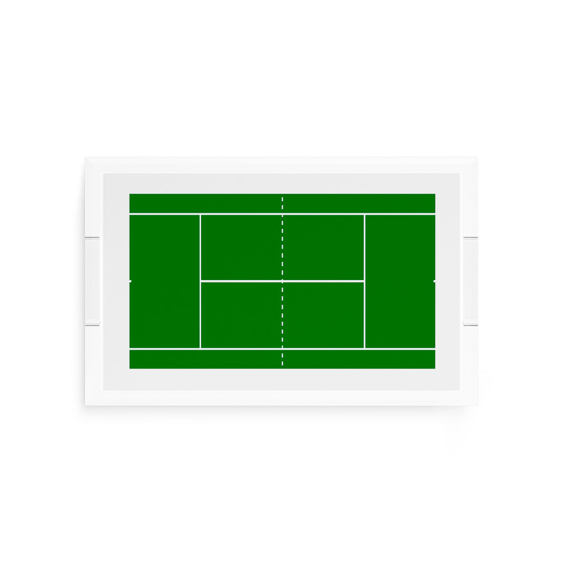 Tennis Court  12.5x7.75 Acrylic Tray - nicolettemayer.com 