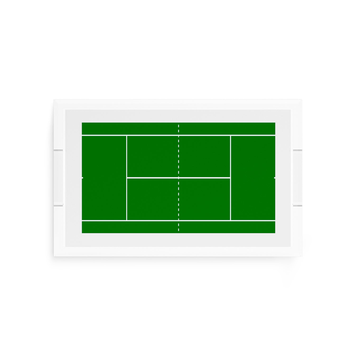 Tennis Court  12.5x7.75 Acrylic Tray - nicolettemayer.com 