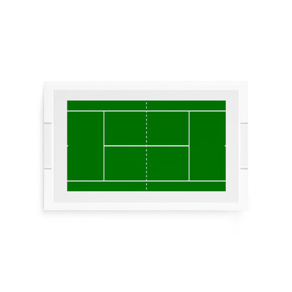 Tennis Court  12.5x7.75 Acrylic Tray - nicolettemayer.com 