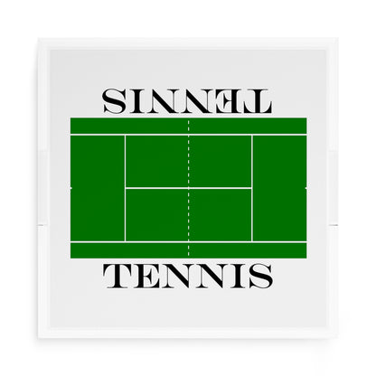 Tennis Court 15X15 Acrylic Tray - nicolettemayer.com 