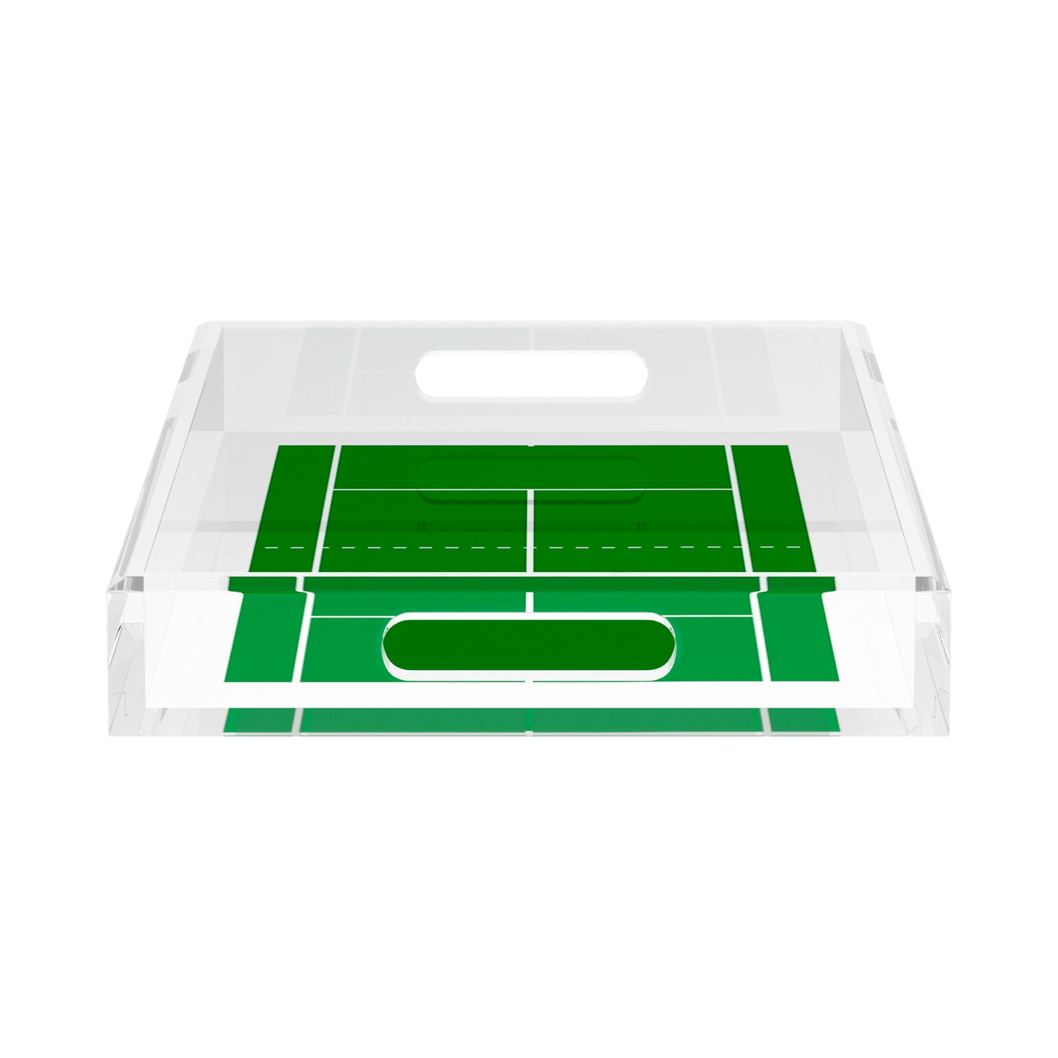 Tennis Court  17X10.5 Acrylic Tray - nicolettemayer.com 