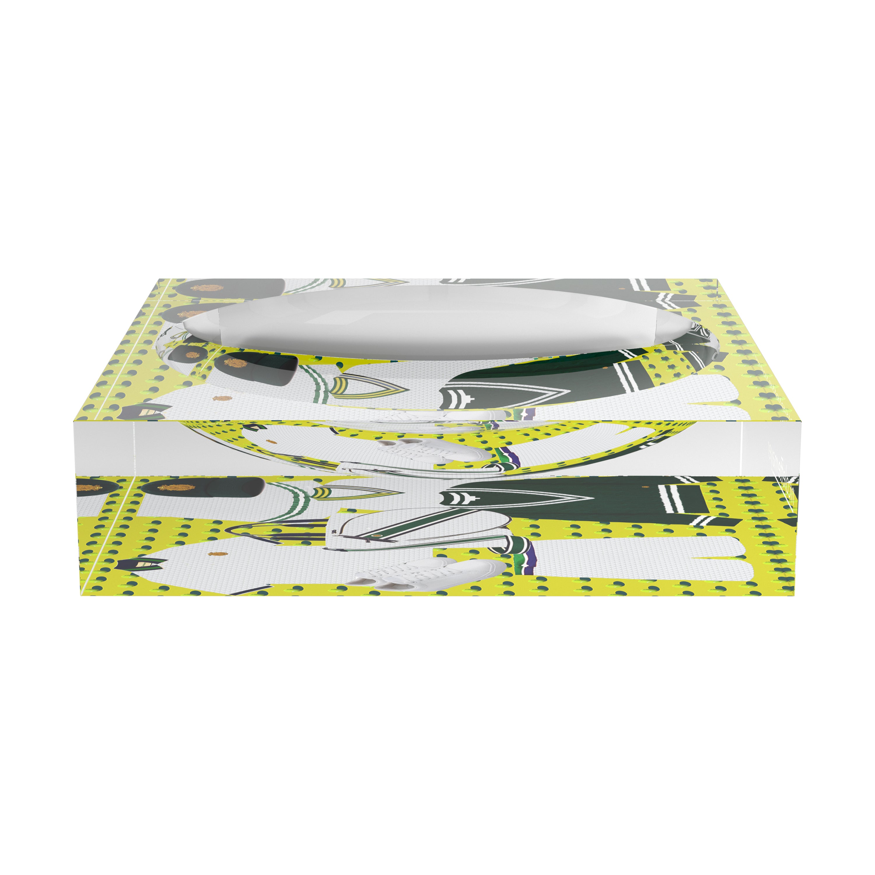 Tenniscore Fashion Chartreuse Kelly Tennis Candy Catchall Dish