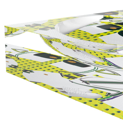 Tenniscore Fashion Chartreuse Kelly Tennis Candy Catchall Dish