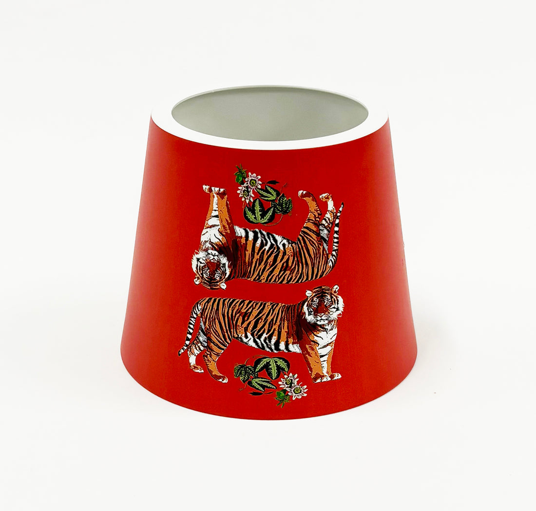Tiger Seeing Double Orangerie Poldina Pro Lamp Shade