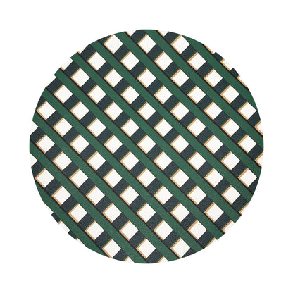 Timothy Corrigan Jardin Francais 16&quot; Round Pebble Placemats, Set of 4 - nicolettemayer.com
