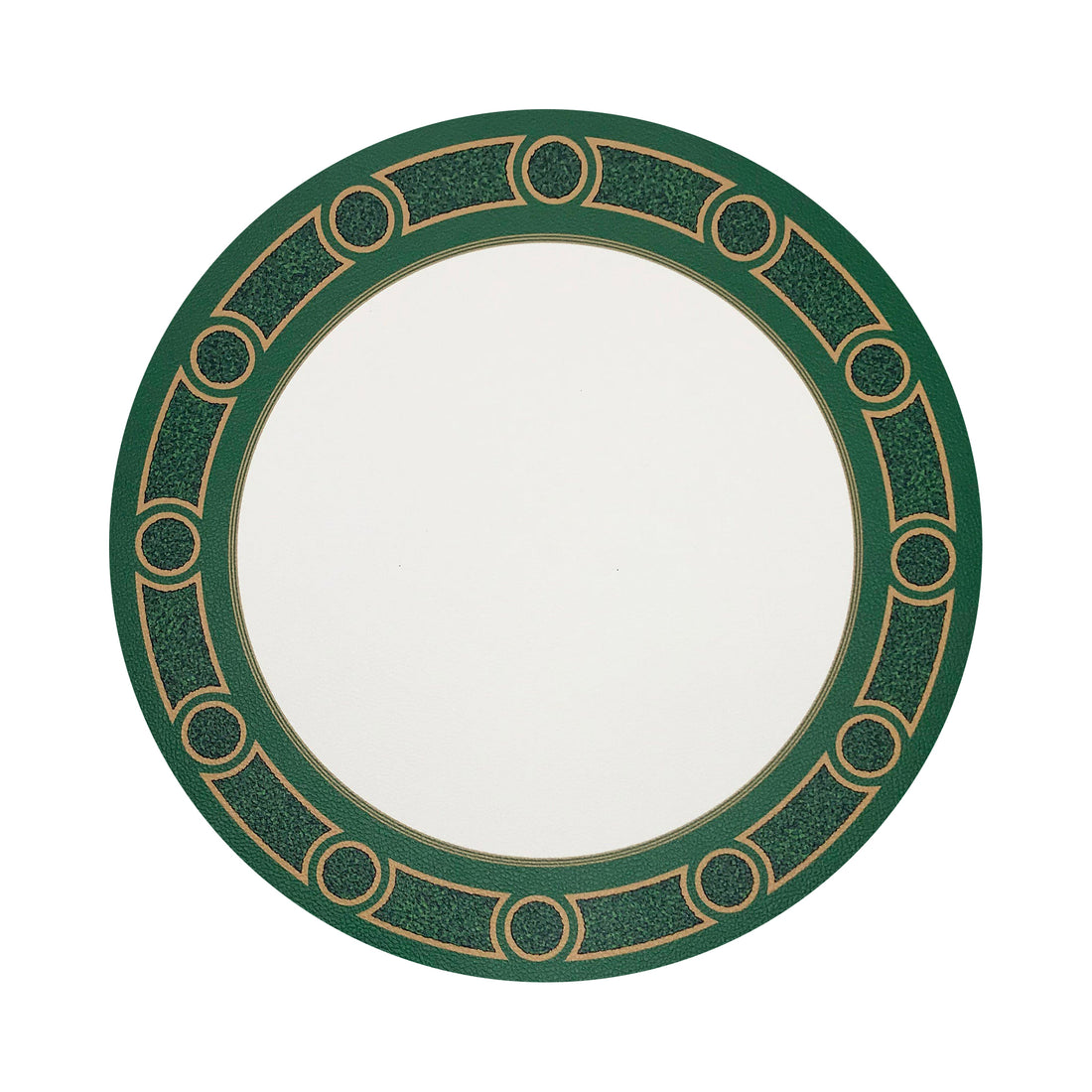 Timothy Corrigan Parterre Verre Claire 16&quot; Round Pebble Placemats, Set Of 4 - nicolettemayer.com