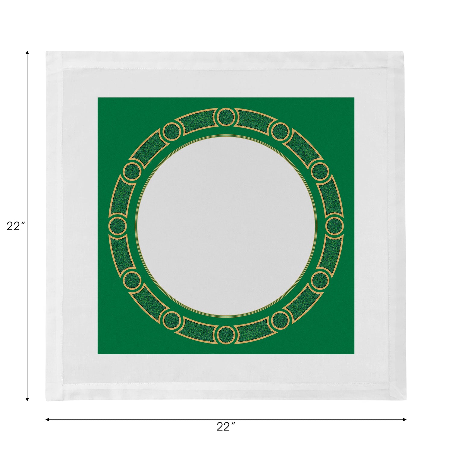 Timothy Corrigan Parterre Verre Claire Cotton Sateen Dinner Napkins - nicolettemayer.com