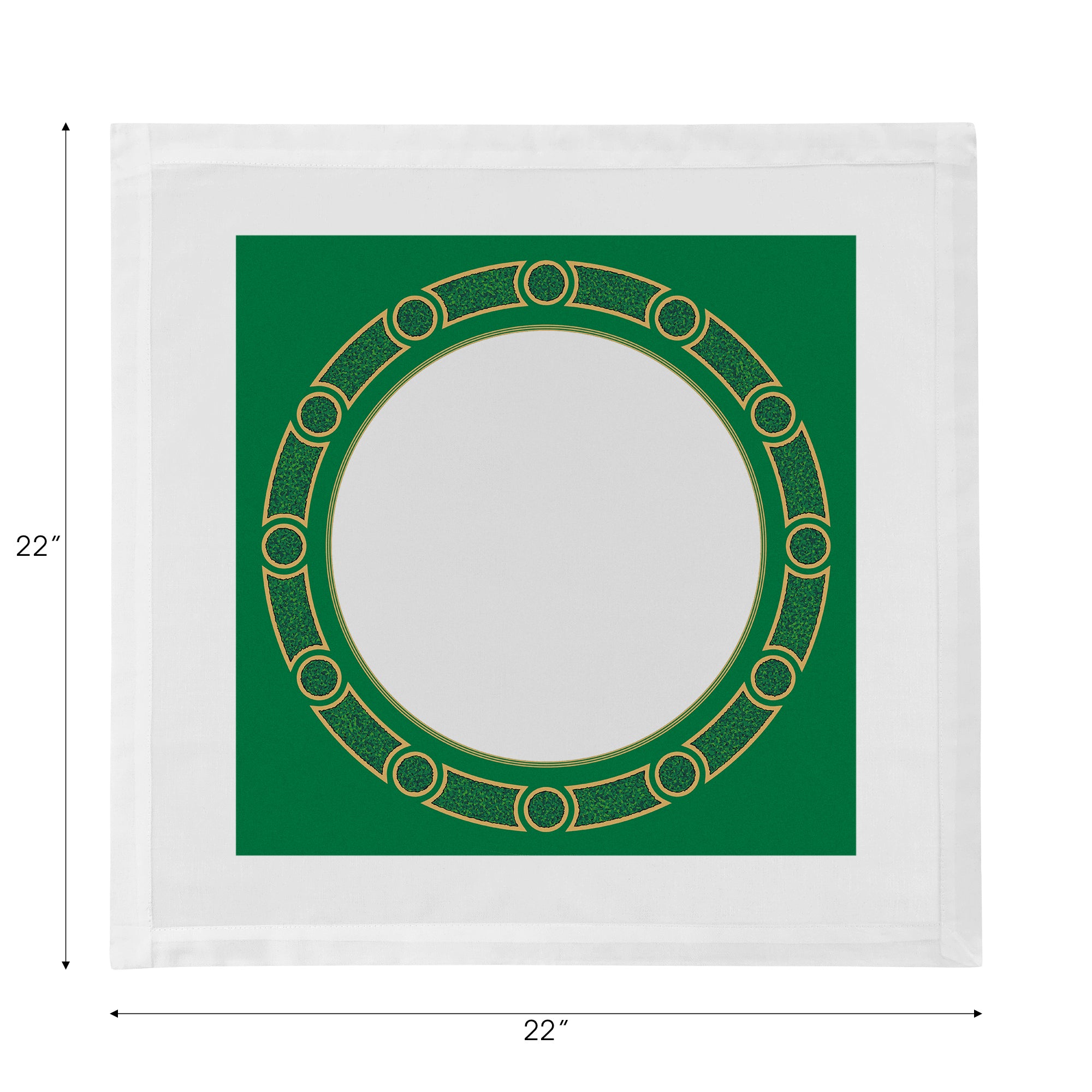 Timothy Corrigan Parterre Verre Claire Cotton Sateen Dinner Napkins - nicolettemayer.com