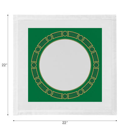 Timothy Corrigan Parterre Verre Claire Cotton Sateen Dinner Napkins - nicolettemayer.com