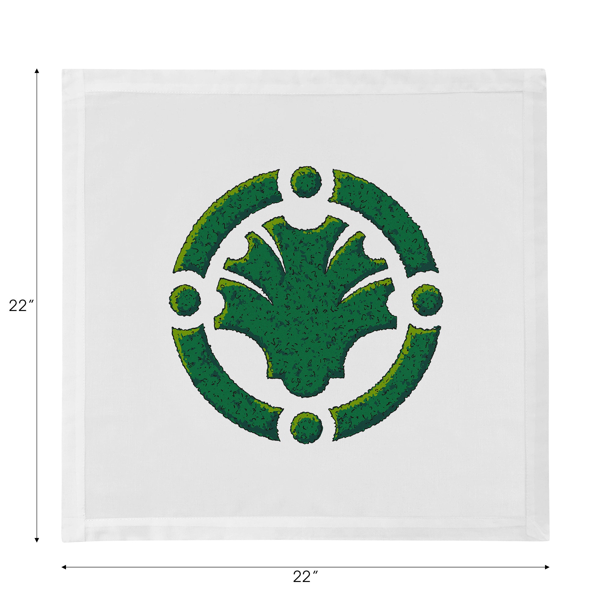 Timothy Corrigan Parterre Garden Cotton Sateen Dinner Napkins - nicolettemayer.com
