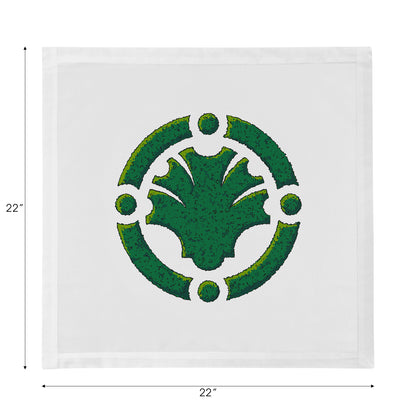 Timothy Corrigan Parterre Garden Cotton Sateen Dinner Napkins - nicolettemayer.com