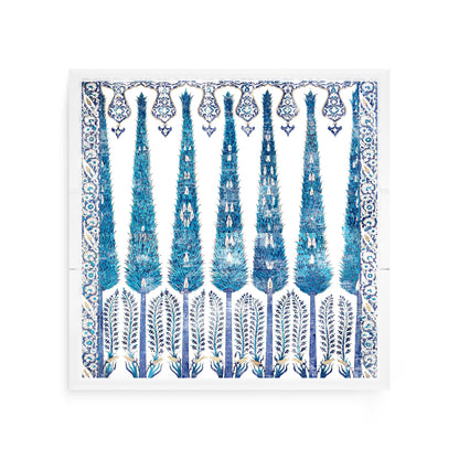 Topkapi Garden Classic Acrylic Decorative Tray, 12 x 12 in. by Nicolette Mayer 