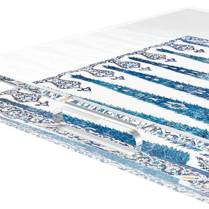 Topkapi Garden Classic Acrylic Decorative Tray, 12 x 12 in. by Nicolette Mayer 