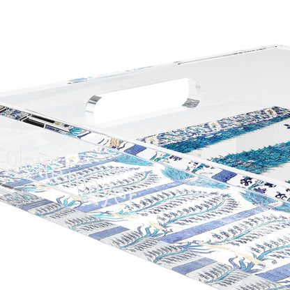 Topkapi Garden Classic 17X10.5 Acrylic Tray - nicolettemayer.com
