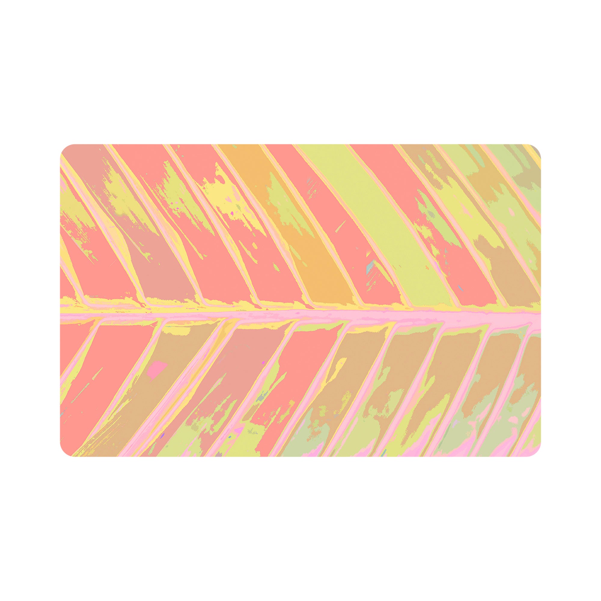 Tropicalleafpink17Rectanglepebble - nicolettemayer.com