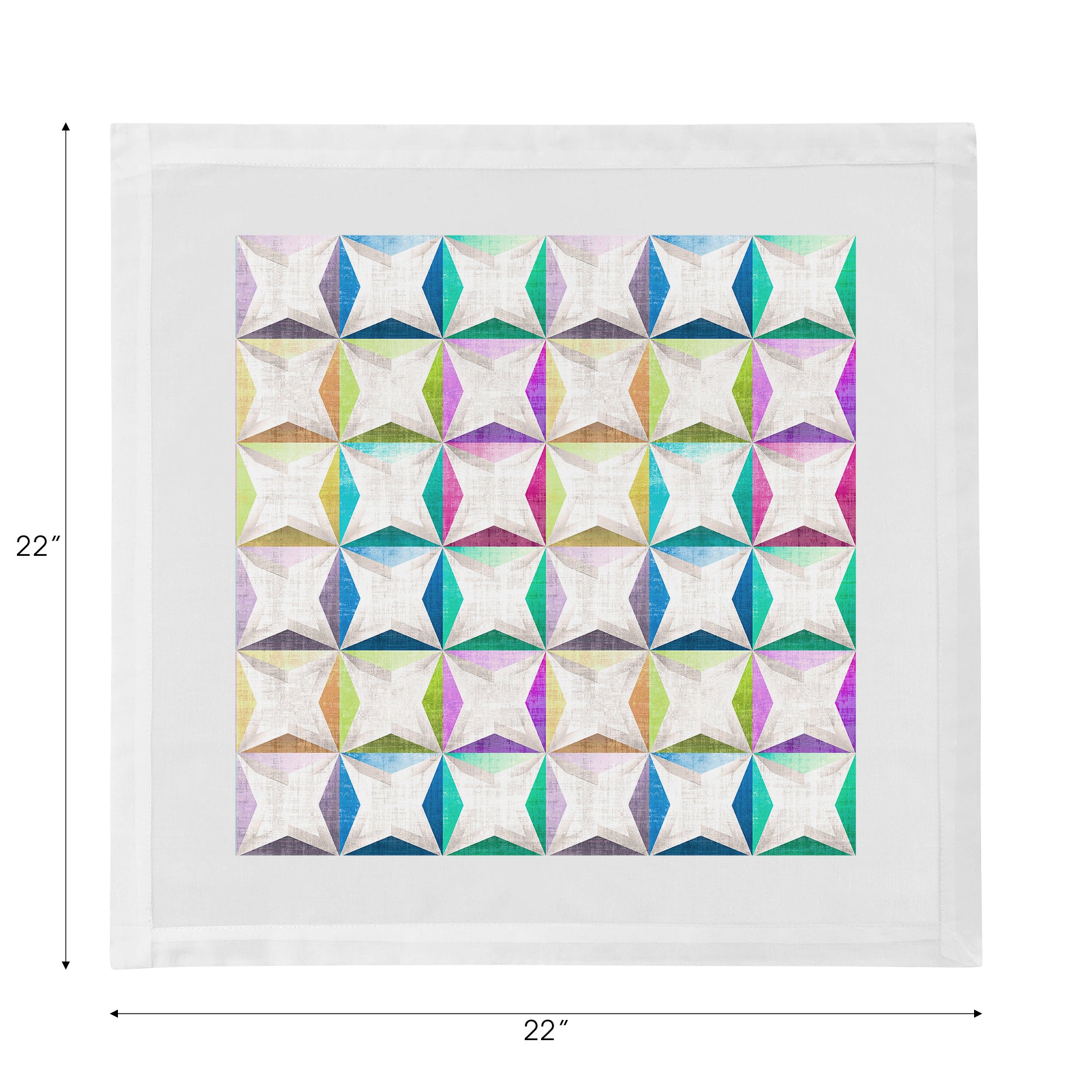 Truiq Happy Cotton Sateen Dinner Napkins - nicolettemayer.com