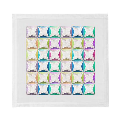 Truiq Happy Cotton Sateen Dinner Napkins - nicolettemayer.com