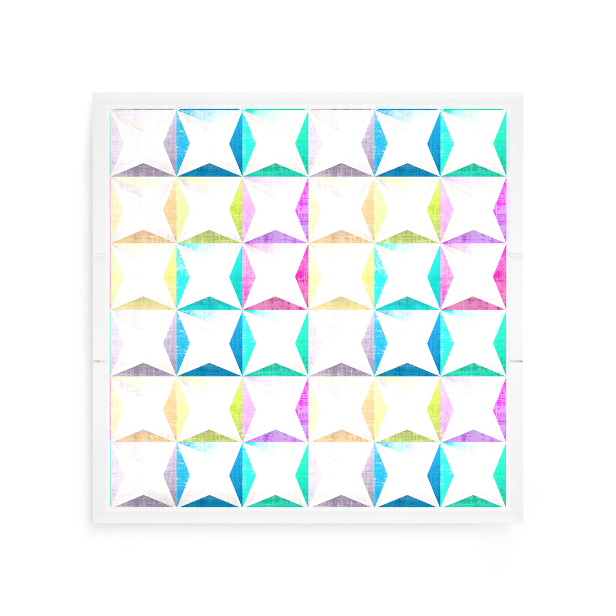 Truiq Happy Acrylic Decorative Tray, 12 x 12 in. by Nicolette Mayer 