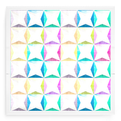 Truiq Happy Acrylic Decorative Tray, 18 x 18 in. by Nicolette Mayer 