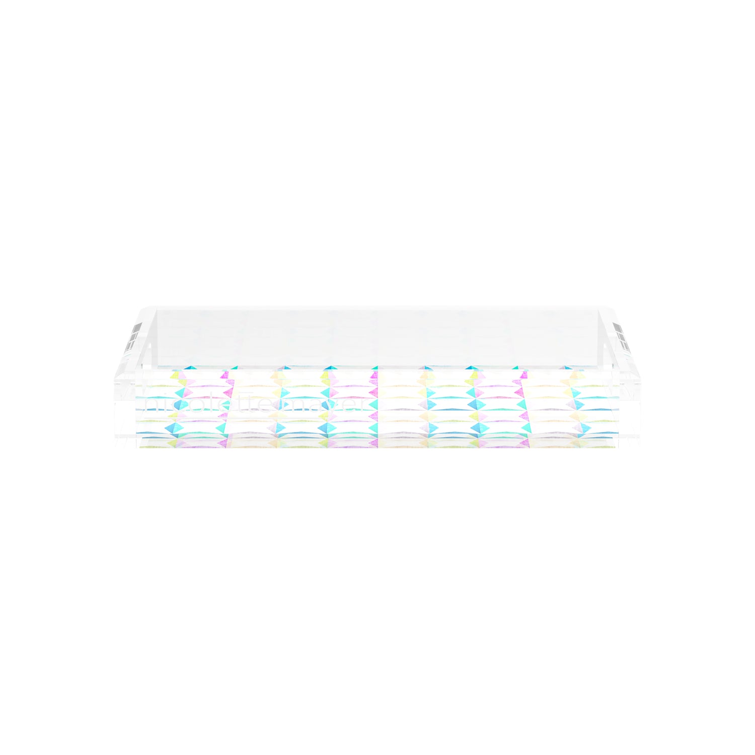 Truiq Happy 12.5X7.75 Acrylic Tray - nicolettemayer.com
