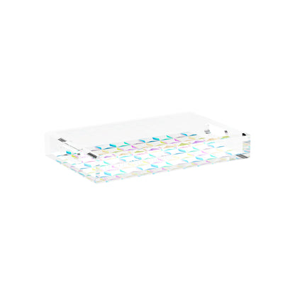 Truiq Happy 12.5X7.75 Acrylic Tray - nicolettemayer.com
