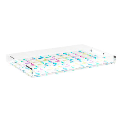 Truiq Happy 22.5X14.5 Acrylic Tray - nicolettemayer.com
