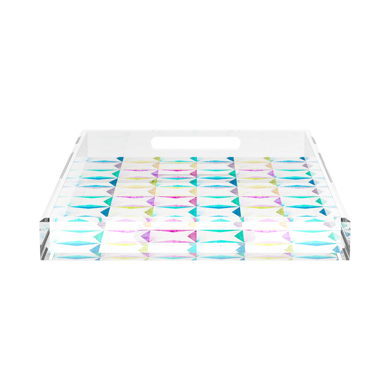 Truiq Happy 22.5X14.5 Acrylic Tray - nicolettemayer.com
