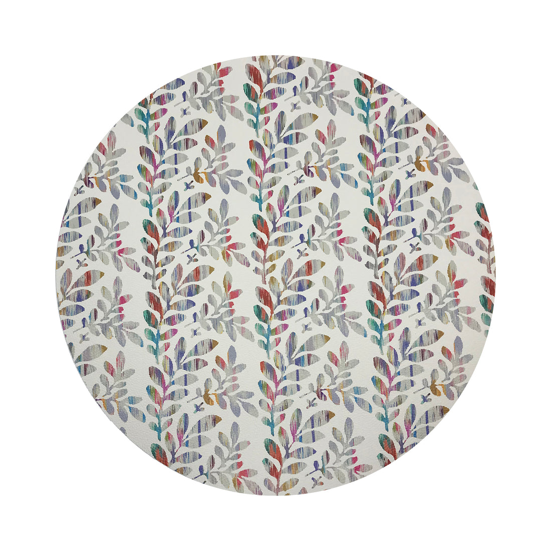 TUILERIES CHAMPAGNE 16" Round Pebble Placemats, Set of 4 - nicolettemayer.com