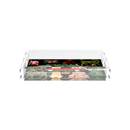 Ultimate Christmas Black 12X12 Acrylic Tray - nicolettemayer.com
