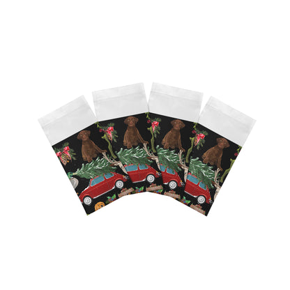 Ultimate Christmas Black 22X22 Dinner Napkins - nicolettemayer.com
