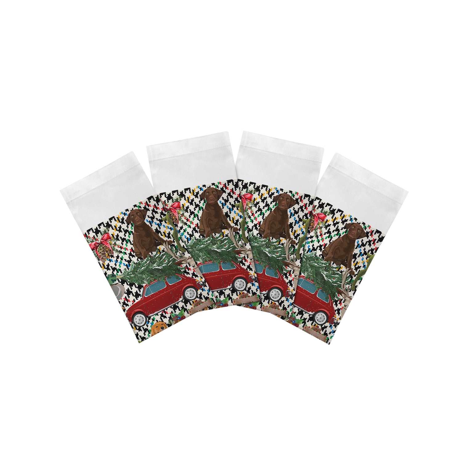 Ultimate Christmas Multi Plaid 22X22 Dinner Napkins - nicolettemayer.com
