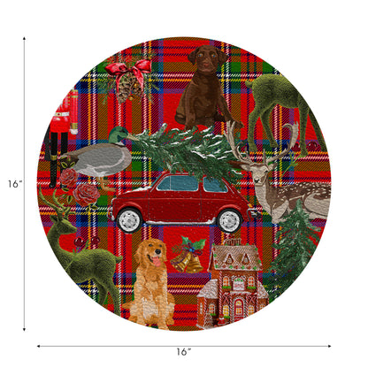 Ultimate Christmas Plaid 16&quot; Placemats - nicolettemayer.com
