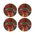 Ultimate Christmas Plaid 4" Coasters - nicolettemayer.com
