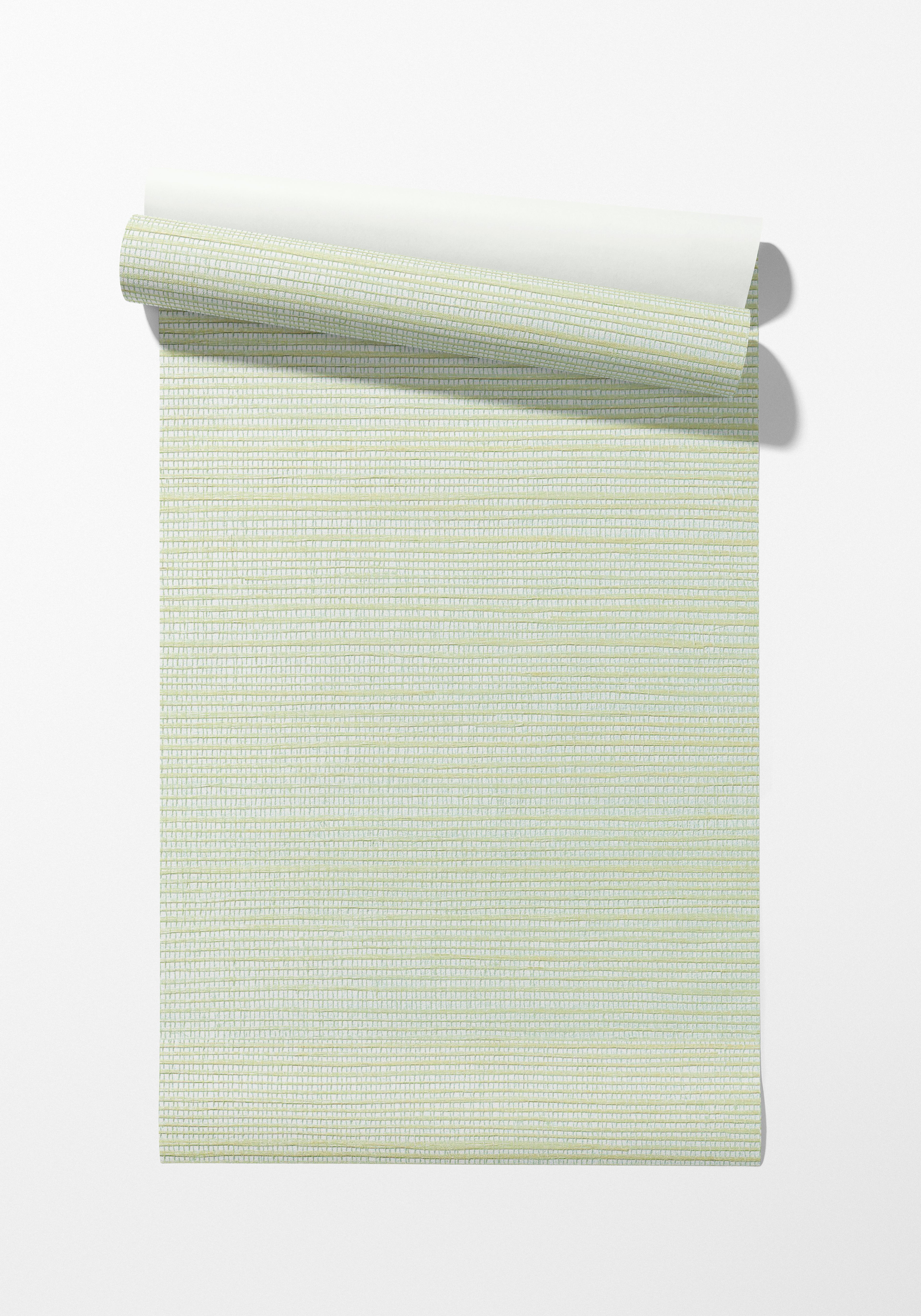 Metallica Vanilla Grasscloth Solid Wallpaper - nicolettemayer.com