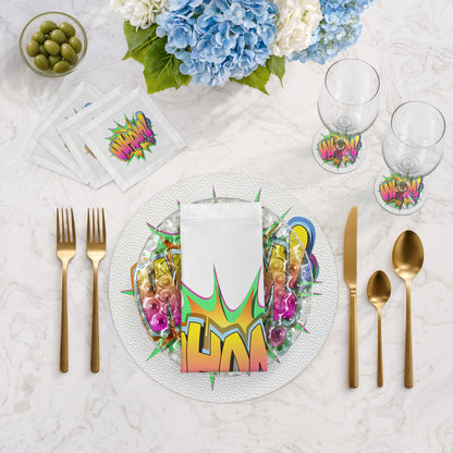 Wham Yellow 22" Dinner Napkins- nicolettemayer.com
