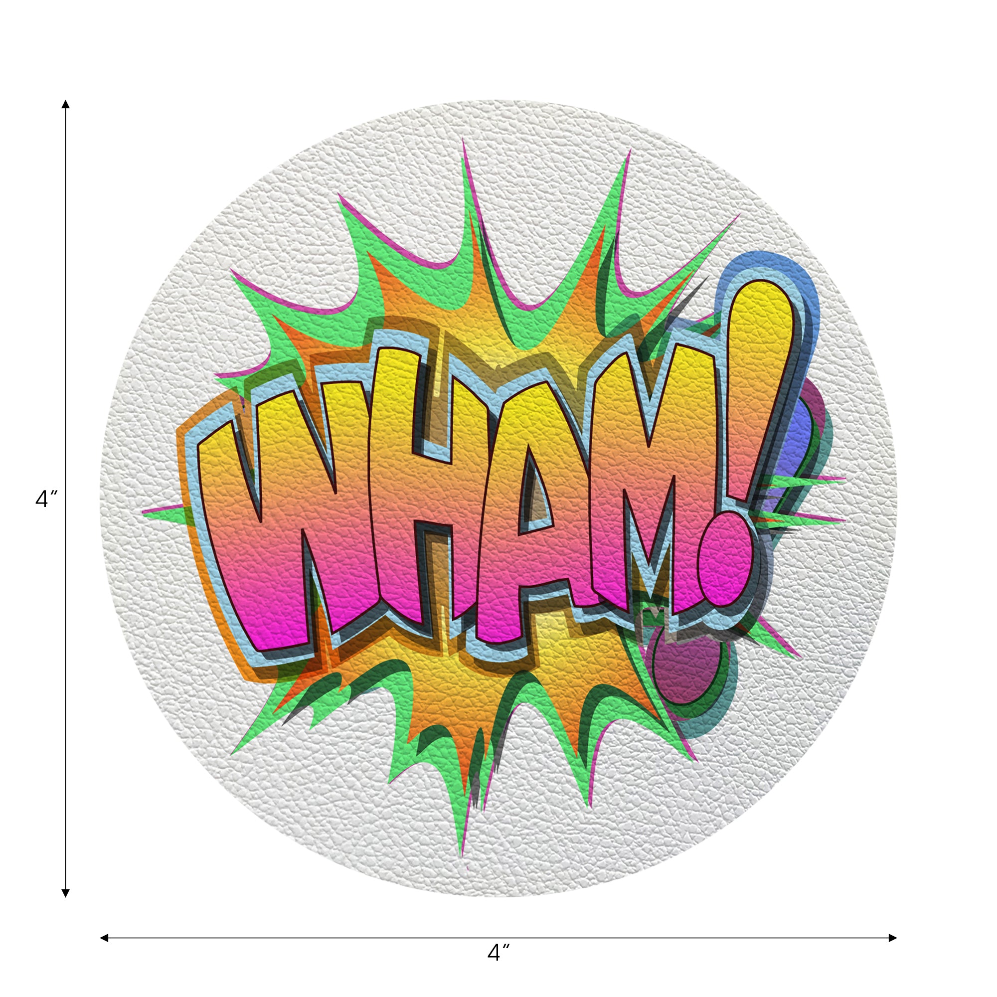 Wham Yellow 4" Dinner Napkins- nicolettemayer.com

