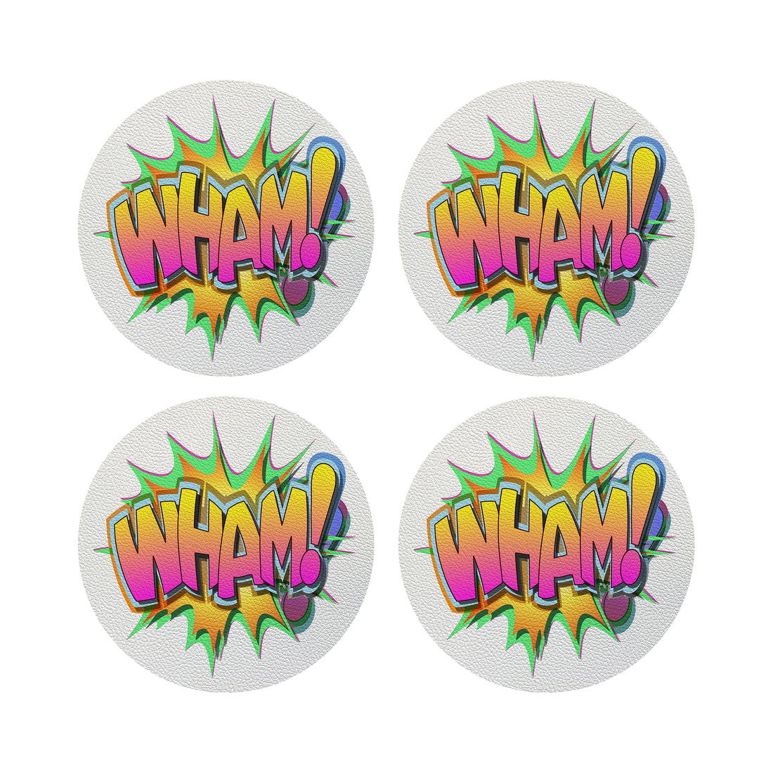 Wham Yellow 4" Dinner Napkins- nicolettemayer.com

