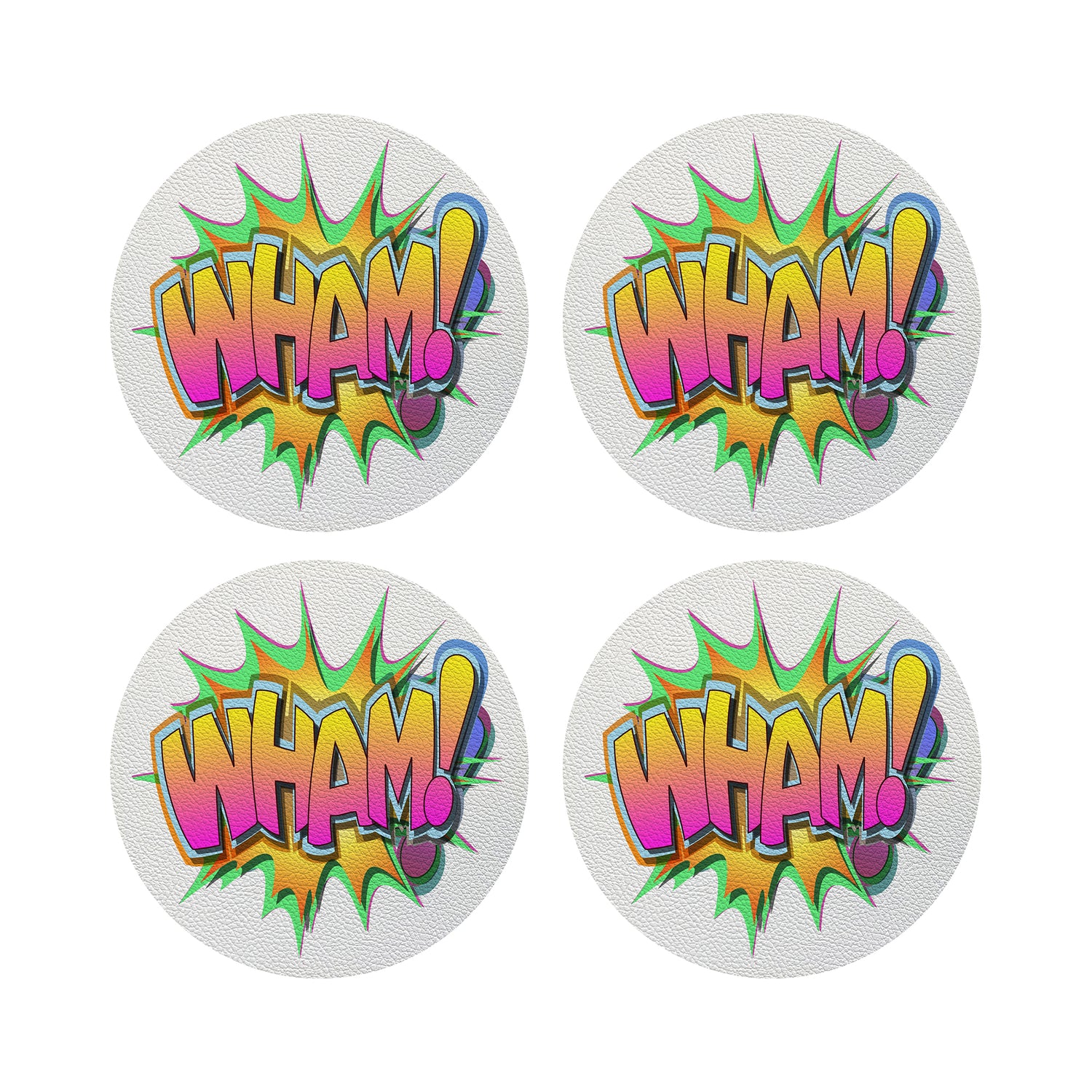 Wham Yellow 4" Dinner Napkins- nicolettemayer.com
