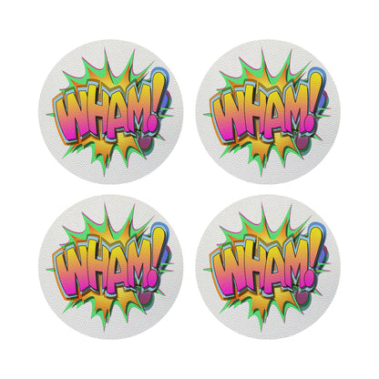 Wham Yellow 4" Dinner Napkins- nicolettemayer.com

