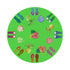 Winter In Florida Bright Green 16" Round Pebble Placemat Set of 4 - nicolettemayer.com
