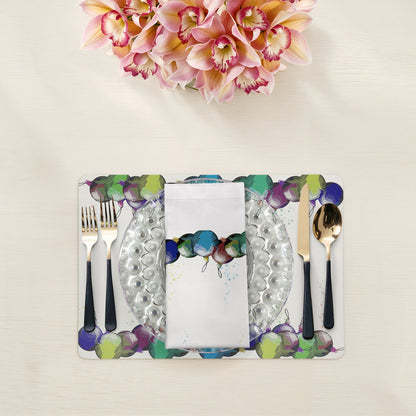 Xmas Ornaments Cotton Sateen Dinner Napkins - nicolettemayer.com